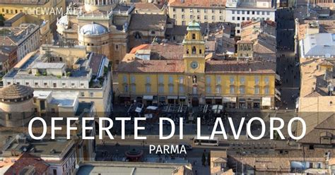 Offerte di lavoro a Parma